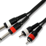 כבל 3 מטר PL 2- RCA 2