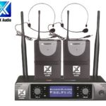 זוג מדונות אלחוטיות מבית TRX Audio U-5296