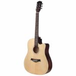 גיטרה אקוסטית מוגברת (3/4) CHARD C38-Eq NAT