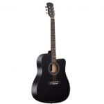 גיטרה אקוסטית מוגברת (3/4) CHARD C38-Eq Black