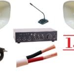 מערכת כריזה קומפלט 150 W