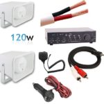 מערכת כריזה לרכב 120W