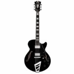 גיטרה רבע נפח  D'Angelico Premier SS Black stair step tail