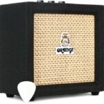 מגבר מיני לגיטרה שחור ORANGE CRUSH-MINI-BK AMP 3WATT