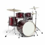 מערכת תופים מקצועית למתחילים Kolen XP4000- RED