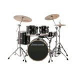 מערכת תופים "20 עם אביזרים LUDWIG Evolution Black Sparkle