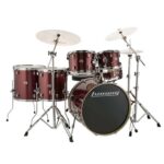 מערכת תופים "20 עם אביזרים LUDWIG Evolution Red Sparkle