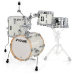 מערכת תופים 4 חלקים ללא אביזרים "18 SONOR AQ2 Bop Set WHP 17335 White Pearl