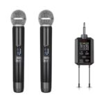 זוג מיקרופונים אלחוטיים מבית TRX Audio Airline 5 + אקו + רסיבר נטען