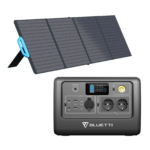 קיט BLUETTI Peak 1000 הכוללת : תחנת כח ניידת 1000W + פאנל סולארי 150W