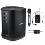 חבילה: בידורית רמקול נייד Bose S1 Pro+ Plus + מיקרופון אלחוטי + מדונה אלחוטית