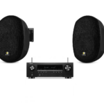 חבילת סאונד לגינה | אקסלנס 6″ Klark&Helmer+ מגברDenon AVR-X550BT