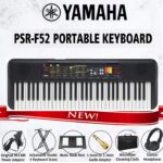 חבילת נגינה Yamaha PSR F52 למתחילים !