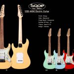 גיטרה חשמלית חצי לילדים Sqoe SEIB-Mini