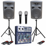 מערכת הגברה BTS-SK 10" 500W