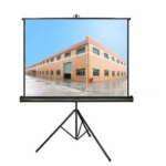 מסך הקרנה חצובה 2.44 מטר BSM-Vision